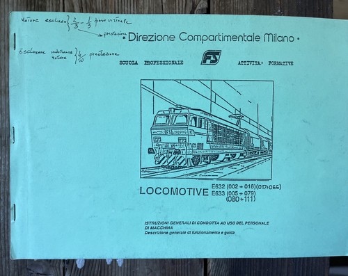 Istruzione generale locomotive - istruzione,
