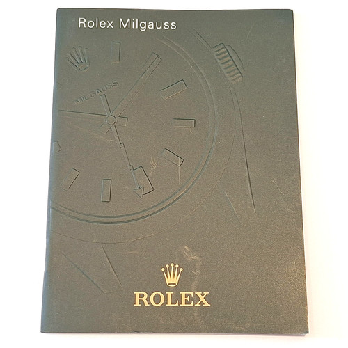 Libretto rolex milgauss - rolex,