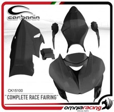 Carbonin Carena Completa Pista carbonio per Kawasaki ZX-6R Ninja 2009>2015