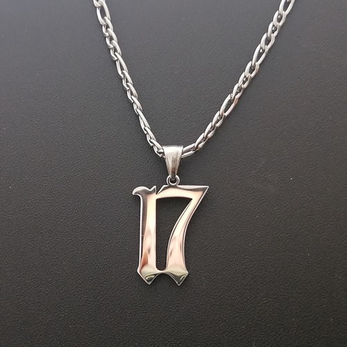 Collana punk lettera charms - lettera,