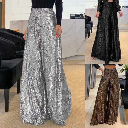 Pantaloni donna vita alta