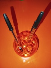 Artemide Dedalino Trasparente Limited Portapenne no Dedalo Dedalotto Space Age 