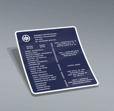 ADESIVO FLUIDI vano motore