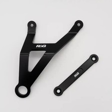 STAFFA SCARICO + PIASTRA R&G