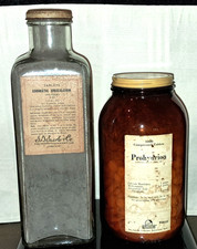 Lotto 2 Bottiglie Medicinali