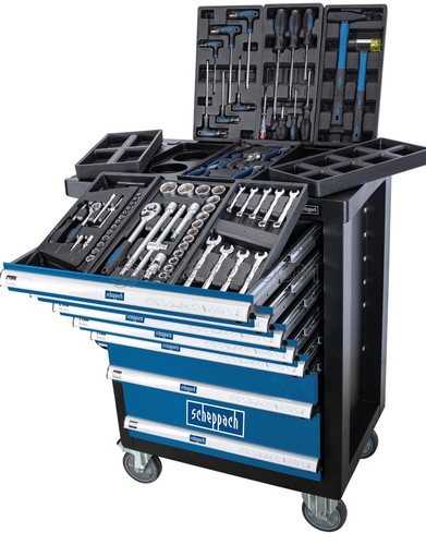 Carrello cassettiera con - cassettiera,