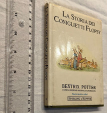 BEATRIX POTTER LA STORIA DEI CONIGLIETTI FLOPSY SPERLING &KUPFER MINI-LIBRO +SDA
