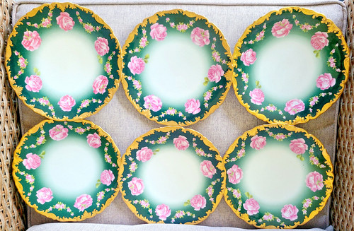 Limoges set piatti oro - t&v,