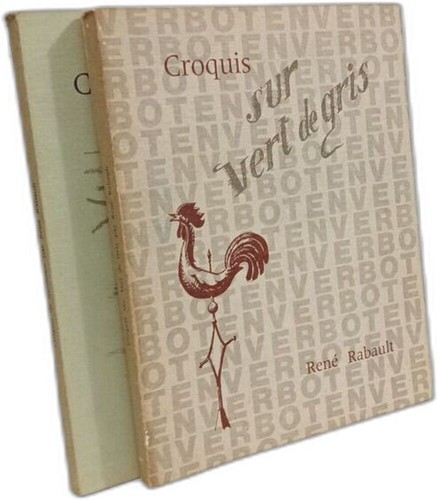 Croquis sur vert gris - croquis,