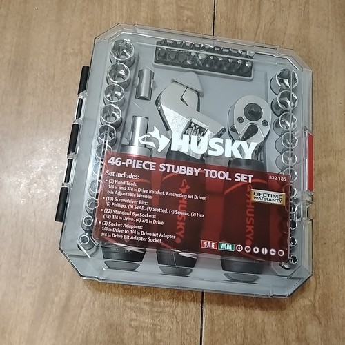 Husky pezzi stubby tool set - 46,