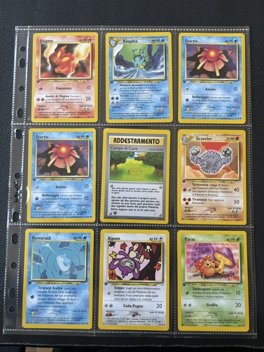 Carte pokemon vintage ita - carte,