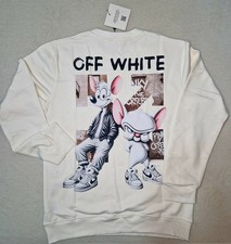 Felpa Off-White,  Bianca 