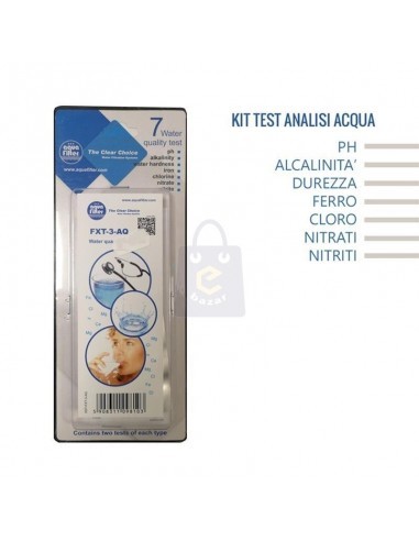 Kit analisi acqua valori - kit,
