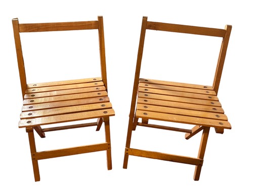 2 sedie pieghevoli - sedie,