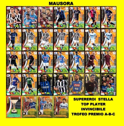 Card adrenalyn 2017 - card,