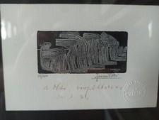 Litografia numerata 19/100 in