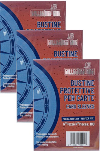 Collectors king card sleeves - king,