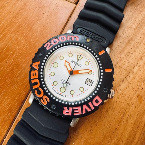 Vintage seiko 5h25 6a1c - vintage,