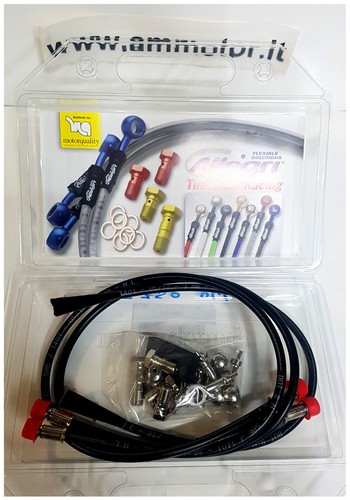 Kit tubi freni treccia cbr - kit,