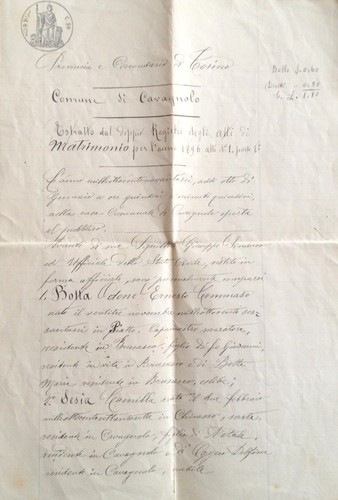Cavagnolo 1911 estratto - §,