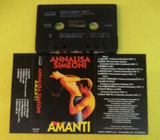 MC ANNALISA SIMEONI Amanti 1994 italy CARISCH NL 65 LISCIO no cd lp dvd vhs