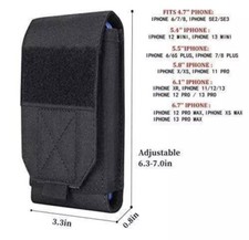 Heyqie Black Tactical Molle
