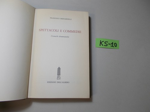 Libro spettacoli - libro,
