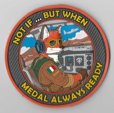 Medaglia Patch C-130 Aeronautica Militare Italiana Nuova Sempre Pronta (Non Se... Ma quando) 2025