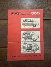 Manuale uso e manutenzione