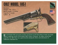 Scheda Armi da Fuoco Colt