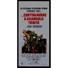 locandina CONTINUAVANO A CHIAMARLO TRINITA' terence hill bud spencer CAT8