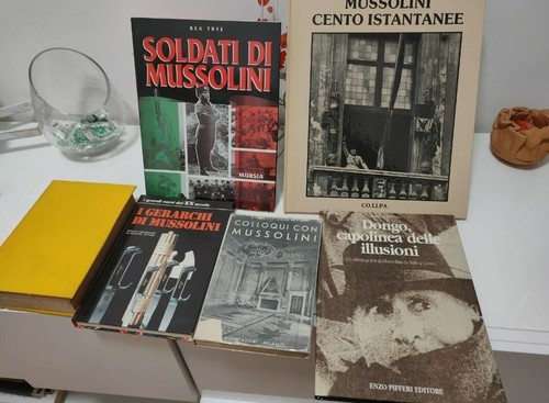 Lotto libri fascismo mussolini - libri,