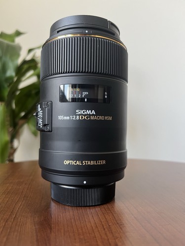 Sigma macro 105mm - f2.8, ex