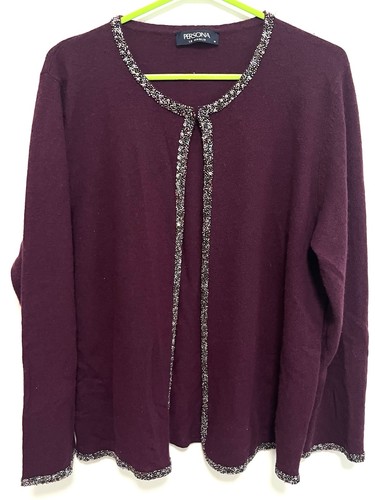 Maglione cardigan persona - maglione,