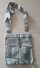 COMFORT ZONE borsa a tracolla rettangolare in tessuto beige sportiva donna y2k