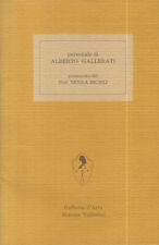 Personale di Alberto Gallerati. . Nicola Micieli. 1991. .