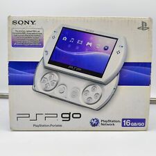 CONSOLE SONY PLAYSTATION PSP GO BIANCA COMPLETA + ACCESSORI - BOXATA - TESTATO
