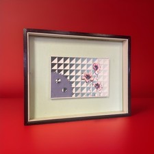 quadro dipinto a olio su tela arte moderna contemporanea surrealista con cornice