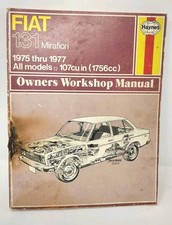 Haynes - Fiat 131 Mirafiori -