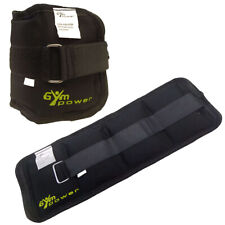 Gym Power Polsiere-Cavigliere Zavorrate Appesantite Regolabili Fitness con Pesi