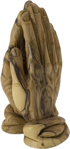 Mani preghiera legno - mani,