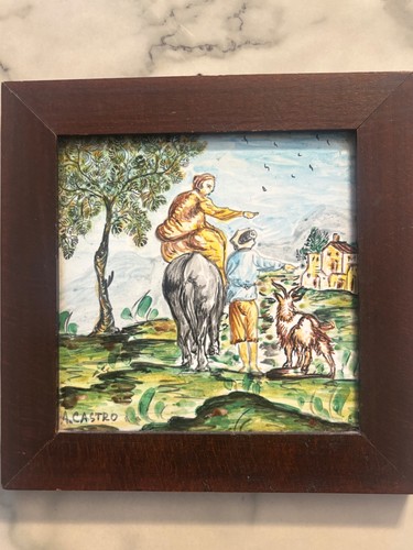 Piastrella maiolica castro - piastrella,