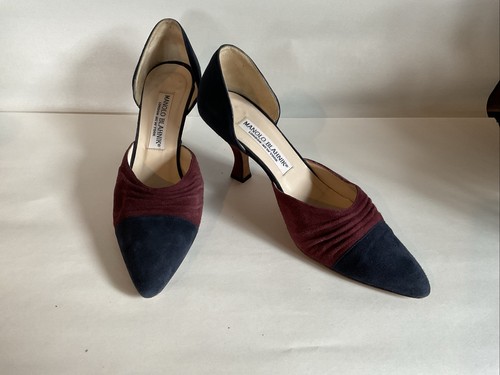 Manolo blahnik taglia navy - taglia, 36