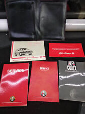 Libretto uso e manutenzione Alfa Romeo 75 Twin Spark & 3.0 V6 in tedesco Deutsch