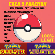 Crea 3 Pokémon LEGIT