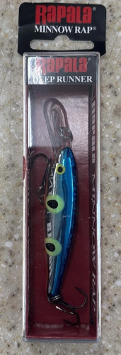 Rapala minnow rap blue - rapala, eyes