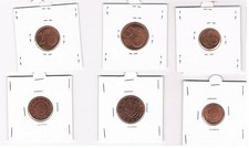 BELGIO  DA ROTOLINO TRIS 1-2 -5 CENT ANNO 2003 FDC TENUTI NEGLI OBLO’