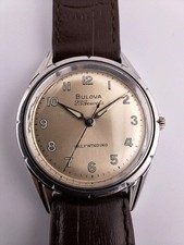 Mens Stainless Bulova 23j 1961