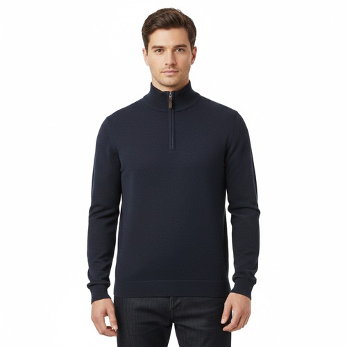 Maglione uomo mezza - , zip