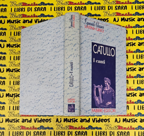 Book libro catullo canti i - i,